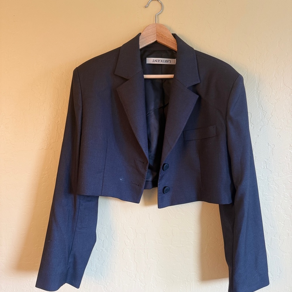 Linden Women's Black Cropped Jacket